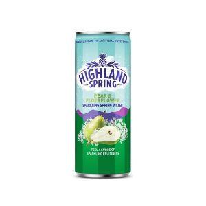 Highland Spring: Pear & Elderflower Sparkling