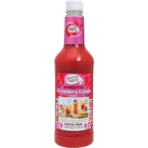 Master of Mixes: Strawberry Colada - Case of 12 - 1LT - ABV: 0%