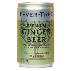 Fever Tree: Ginger Beer (Cans) - Case of 24 - 250ml - ABV: 0%